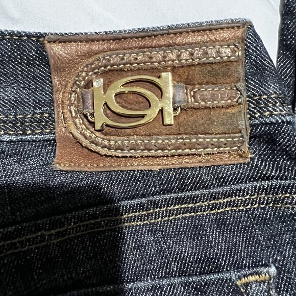 Bebe Women's Dark Wash Bootcut Denim Jeans size 27 - Picture 5 of 10